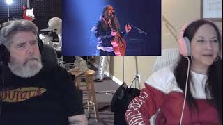 Jarkko Ahola Innuendo Queen Cover   Our Reaction Suesueandthewolfman [upl. by Dugan]