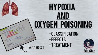 Hypoxia And Its Treatment  Oxygen Toxicity  Respiratory Physiology [upl. by Adnuhsal]