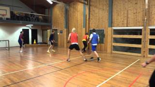 Innebandy Ringerike Folkehøgskole [upl. by Ydnat]