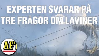 Tre frågor om laviner – experten svarar [upl. by Hahsi]