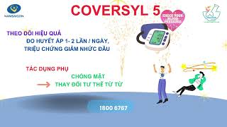 Thông tin thuốc Coversyl 5mg [upl. by Ahsinom232]