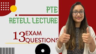 Latest PTE Retell Lecture  Nov 2022  Milestone PTE [upl. by Netsoj627]