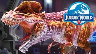 TYRANNOLOPHOSAUR NUEVO DINOSAURIO HIBRIDO TIRANOSAURUS CON DILOPHOSAURUS Jurassic World Alive [upl. by Buerger822]