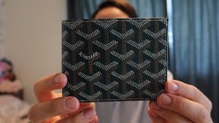 รีวิว Goyard Victoire wallet [upl. by Laenahtan]