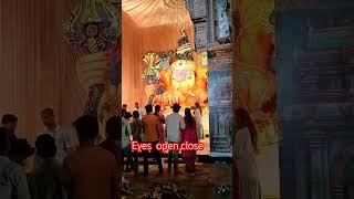 trending special Ganpatimrsamir Open close eyestrending ganpati [upl. by Htiek]