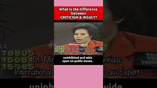 What’s the diff bet CRITICISM amp INSULT miriam explains viralvideo trending fyp [upl. by Inajna]