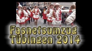 Fasnetsumzug Tübingen 2014 [upl. by Nnyluqcaj]