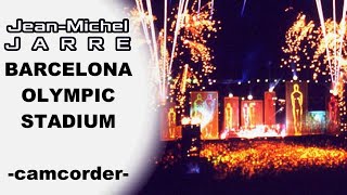 JEAN MICHEL JARRE BARCELONA OLYMPIC STADIUM Live Show Concert [upl. by Hgielek]