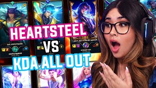 HEARTSTEEL vs KDA ALL OUT [upl. by Goldshlag123]