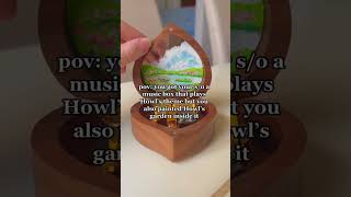 Howls Moving Castle Music Box with Mirror [upl. by Cheadle63]