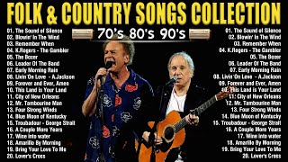 Best Folk Songs Of All Time 🌵 Folk amp Country Music 70s 80s 90s 🌵 Beautiful Folk Songs [upl. by Anaehr]