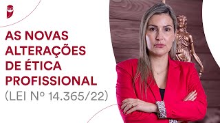 As Novas Alterações de Ética Profissional Lei nº 1436522 [upl. by Cousins]