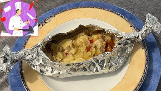 Recette facile de papillote de poulet aux saveurs épicées [upl. by Lais36]