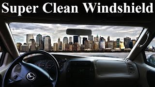 How to Super Clean the INSIDE of Your Windshield No Streaks [upl. by Trixi479]