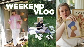 Wochenend Vlog Letzte warme Tage Jysk Haul amp Makeover Planen  Slow Living [upl. by Wack253]