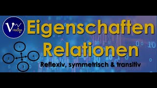 Eigenschaften von Relationen  Reflexivität Symmetrie amp Transitivität  Äquivalenzrelation  Klasse [upl. by Nyrret]