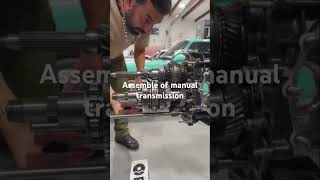 Manual transmission assemble educationalvideo transmission mechanic diy fypシ゚viral [upl. by Skipp]