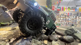 Axial SCX24 Dodge Power Wagon Unboxing and run footage [upl. by Bej]