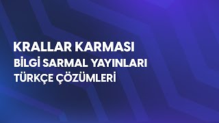 Krallar Karması TYT Denemeleri l Bilgi Sarmal Yayınları Türkçe Çözümleri [upl. by Hamal658]