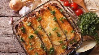 Moussaka  Gratin daubergines [upl. by Atirma595]