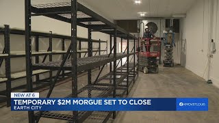 St Louis Countys 2 million temporary morgue for COVID19 victims is closing [upl. by Nhguavaj]