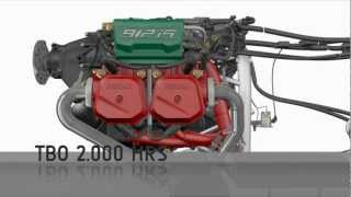 Rotax 912 iS  3D animation [upl. by Romonda]