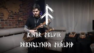 Einar Selvik \\ AC Valhalla  Drenglynda Skáldið  The Steadfast Skald Kravik Lyre Cover with tab [upl. by Dud]