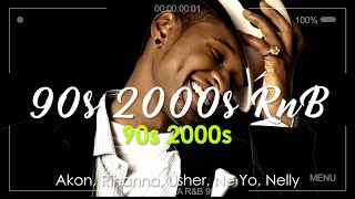 Best of RampB Classics 90s amp 2000s  Old School RampB Music Ever 🎶 Akon Rihanna Usher Ne Yo Nelly [upl. by Yuzik]