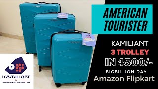 KAMILIANT BY AMERICAN TOURISTER TROLLEY BAG  BIG BILLION DAYS  BEST TROLLEY [upl. by Alton]