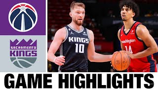 Washington Wizards vs Sacramento Kings FULL GAME Highlights  2024 NBA Summer League [upl. by Medwin]