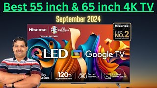 Best 5 4K Smart TV 55 inch amp 65 inch  Big Size 4K TV  Top 4K TV In India [upl. by Sidonnie870]