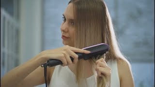 TYMO  Hair Straightener Comb  Straightening your hair in few mins [upl. by Okoyik]