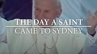 The Day A Saint Came To Sydney  Catholic Archdiocese of Sydney Documentary [upl. by Publia64]