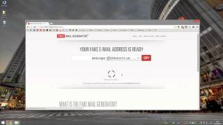 Fake Mail Generator  Creare Email Fasulle  TUTORIAL PC HD ITA [upl. by Rosena]