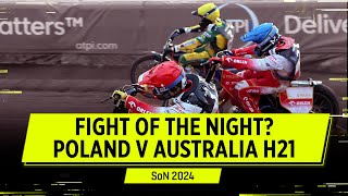 Poland Out 💥 Australia into the final 🔥 Heat 21 SoN 2024  FIM Speedway Grand Prix [upl. by Bose108]