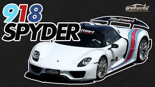 PORSCHE 918 SPYDER  VOLTA RÁPIDA COM RUBENS BARRICHELLO 67  ACELERADOS [upl. by Laural]