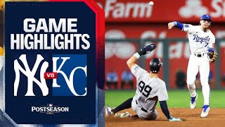 Yankees vs Royals Game Highlights 101024  MLB Highlights [upl. by Unhsiv]