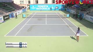 Fenesta Open 2022 MAYA vs ALEENAARADHYA VS JANHAVIDHATRI GIRLsFINAL 16  Sportzworkz [upl. by Baiel]