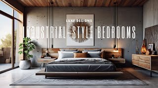 IndustrialStyle Bedroom Design Ideas [upl. by Cotterell337]