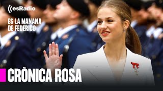 Crónica Rosa La princesa Leonor jura la Constitución [upl. by French]