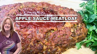 APPLE SAUCE MEATLOAF A flavorful Moist Meatloaf Recipe [upl. by Cirded823]