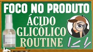 196 Ácido Glicólico Hinode  tratamento em casa para manchas acne branda e envelhecimento [upl. by Ahseem404]