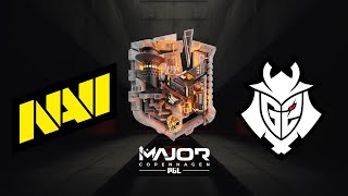 NAVI vs G2 – Map 1 Anubis  PGL CS2 MAJOR COPENHAGEN 2024  Playoff Stage [upl. by Aihseuqram]