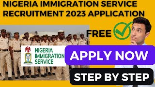 Nigerian Immigration Service Recruitment 20232024 How to Apply Step by step [upl. by Honeyman]