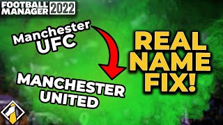 How To Install Real Name FIX Football Manager 2022 [upl. by Acinyt330]