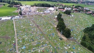 Luftaufnahme einer Drohne vom Chiemsee Summer Festival Gelände 2017 [upl. by Troy]