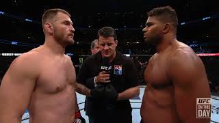 Miocic vs Overeem [upl. by Ydarg]