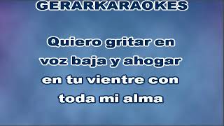 Quiero Coro  Ricardo Montaner  Karaoke [upl. by Nehtanoj]