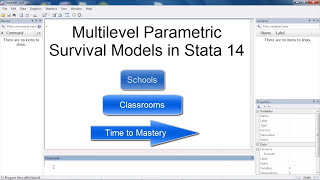 New in Stata 14 Multilevel survival analysis [upl. by Natalie]