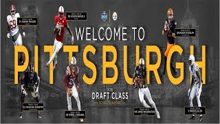 Pittsburgh Steelers 2018 NFL Draft Recap Rounds 17 UDFA [upl. by Yehsa869]